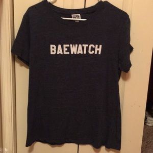 Navy Baewatch shirt